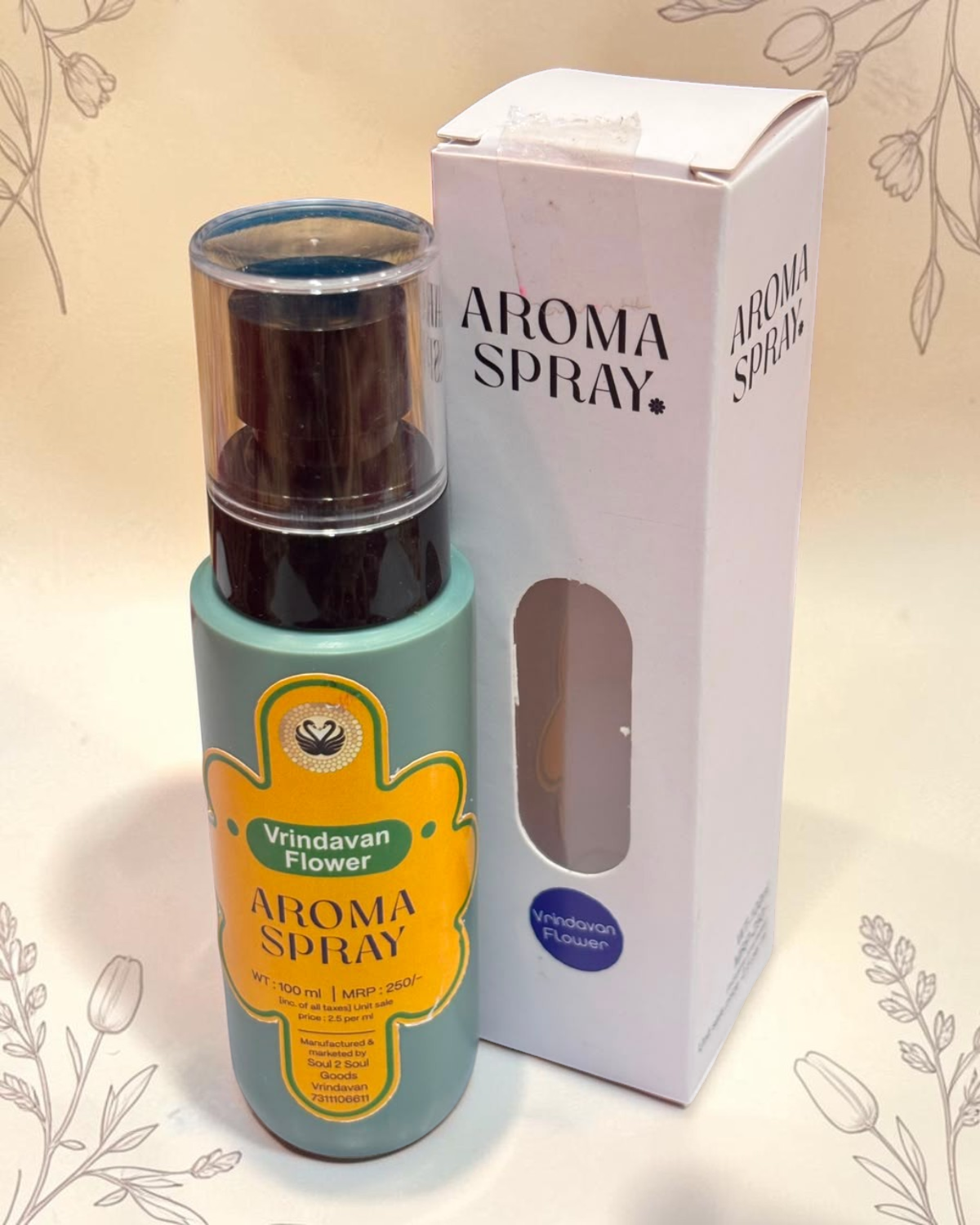 Vrinda Flower Aroma Spray